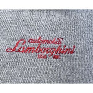 Lamborghini Diablo Outer Banks Polo 2XL Gray NWOT NEW short sleeves Made in USA!